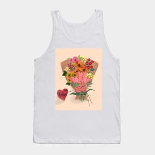 Thankyou Floral Bouquet Tank Top